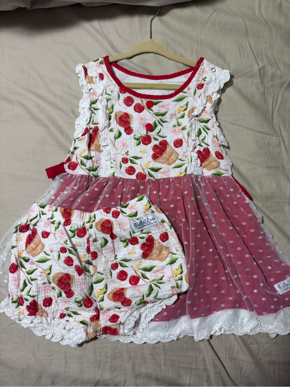 Bella & Omi Apple tunic with bloomers